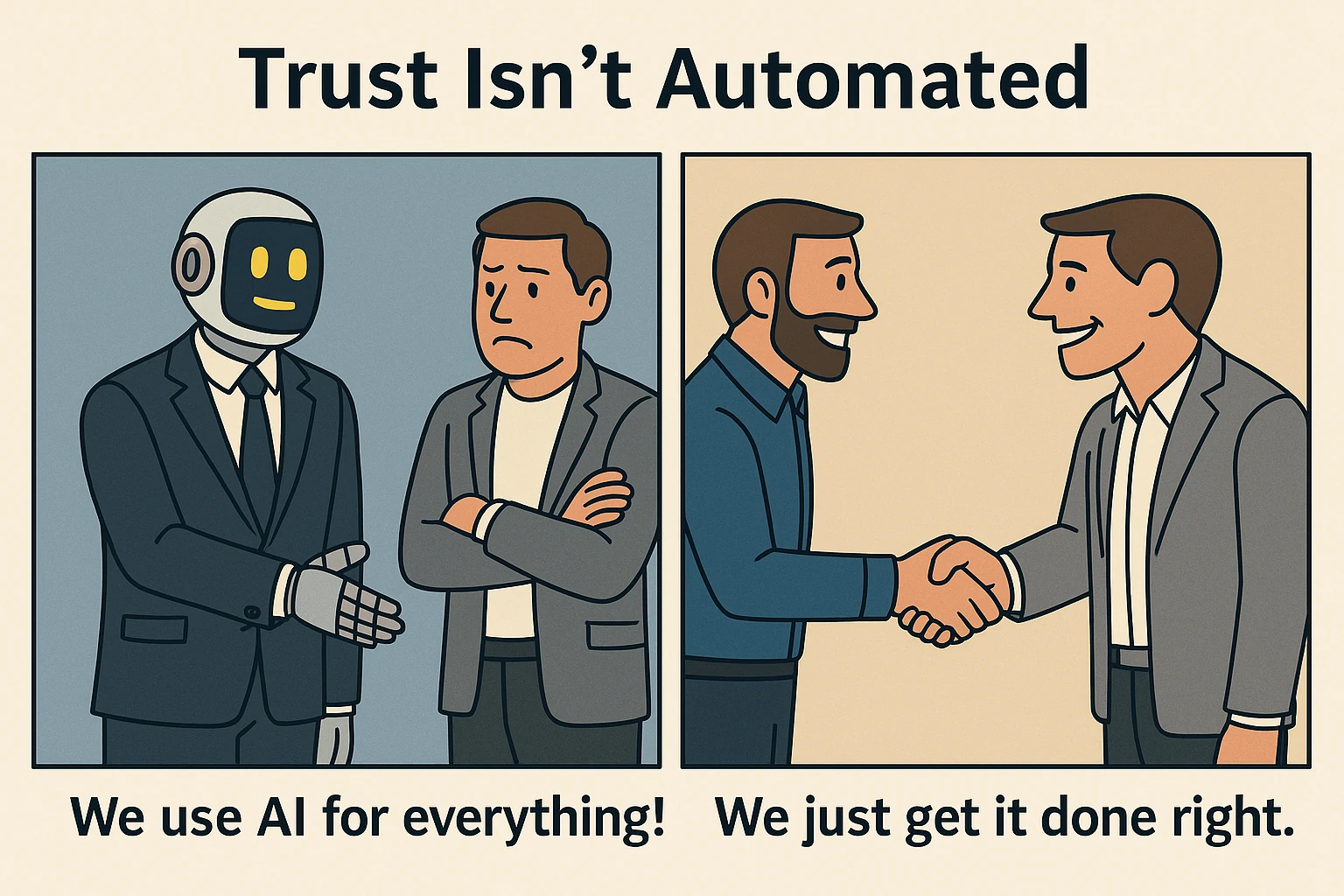 Why Bragging About AI Might Be Costing You Customers | Data-Driven Tribe